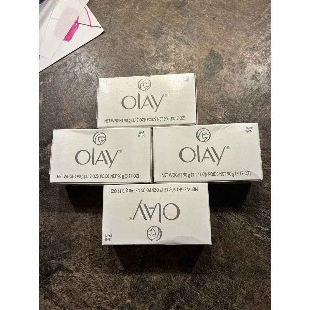 4 Olay Bar Soap 3.17 OZ Bar Pain